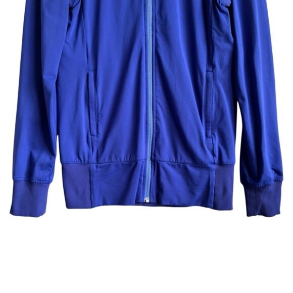 Lululemon Raja Women's Track Jacket Size 4 Cobalt Blue - Picture 4 of 12